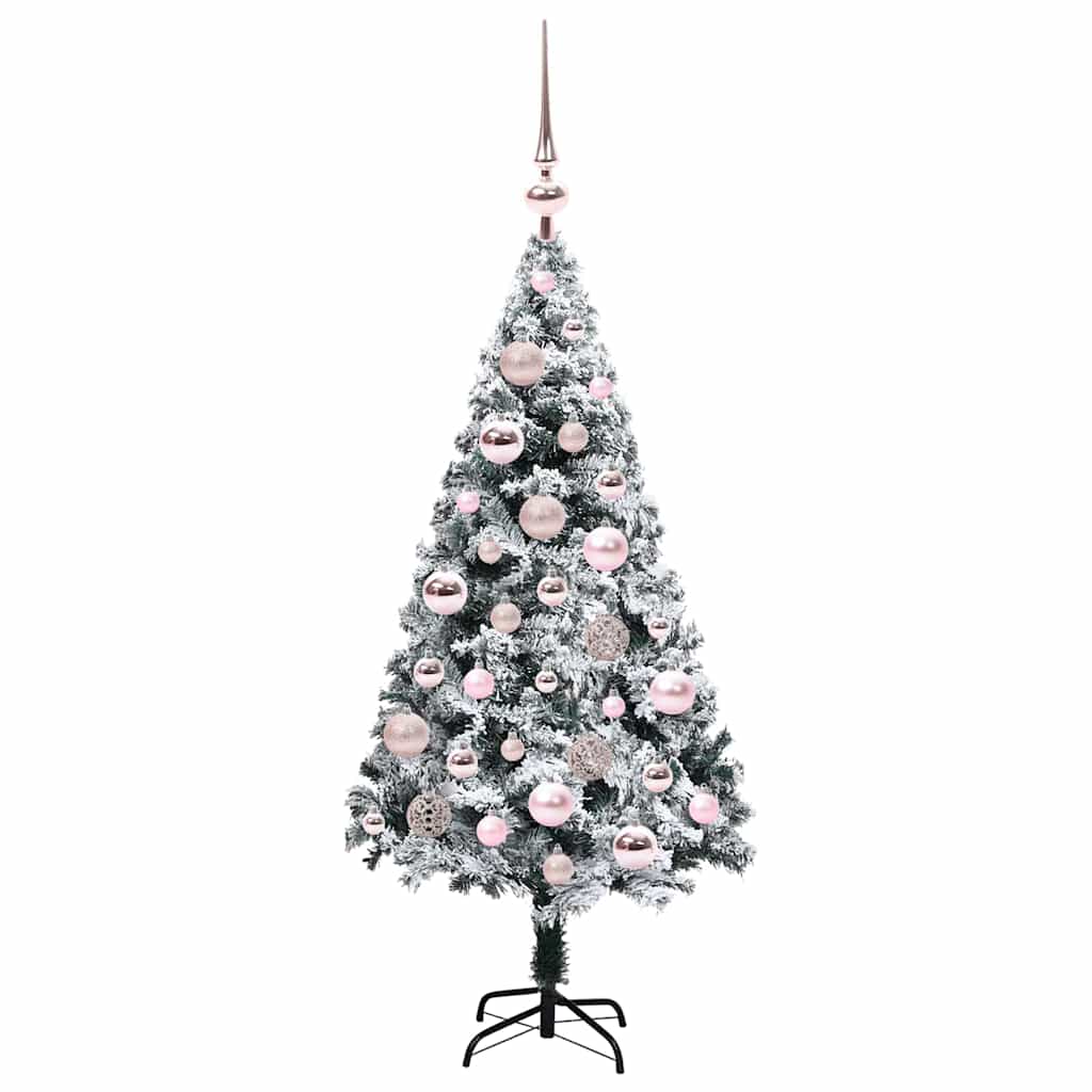 Albero di Natale artificiale con 150 LED Verde 120 cm