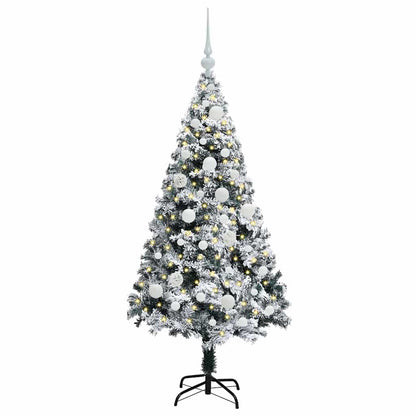 Albero di Natale artificiale con 150 LED Verde 120 cm