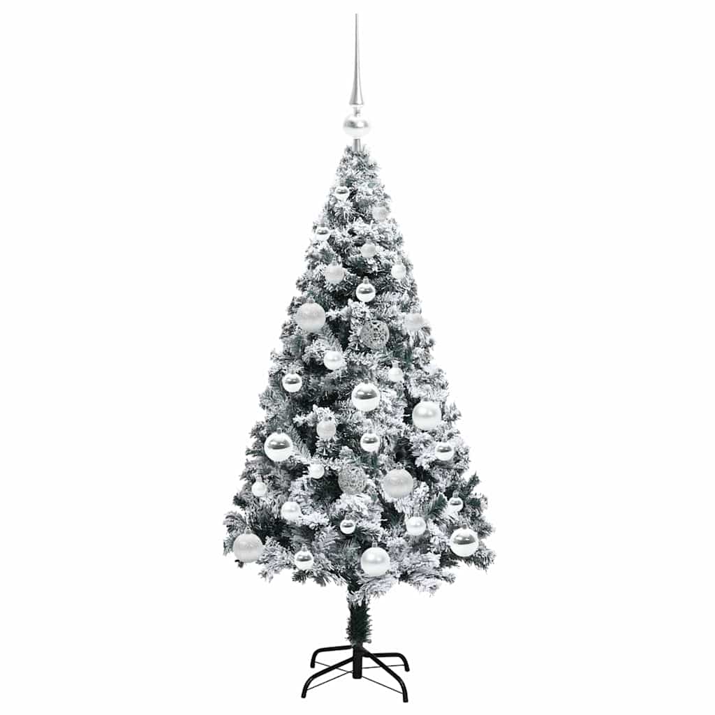Albero di Natale artificiale con 150 LED Verde 120 cm