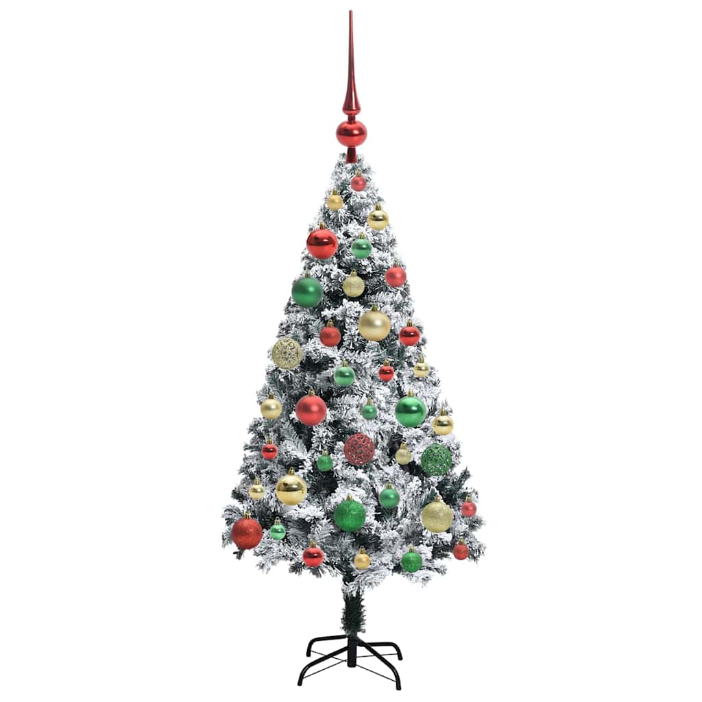 Albero di Natale artificiale con 150 LED Verde 120 cm