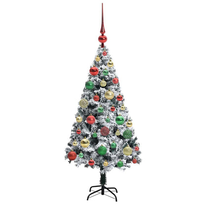 Albero di Natale artificiale con 150 LED Verde 120 cm