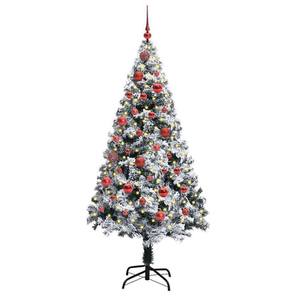 Albero di Natale artificiale con 150 LED Verde 150 cm