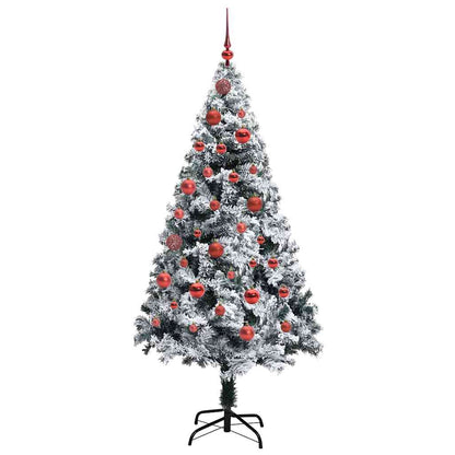Albero di Natale artificiale con 150 LED Verde 150 cm