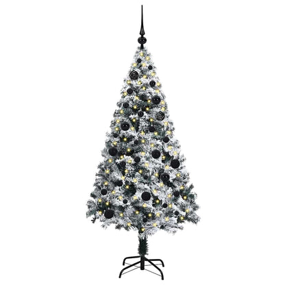 Albero di Natale artificiale con 150 LED Verde 150 cm