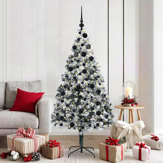 Albero di Natale artificiale con 300 LED Verde 180 cm