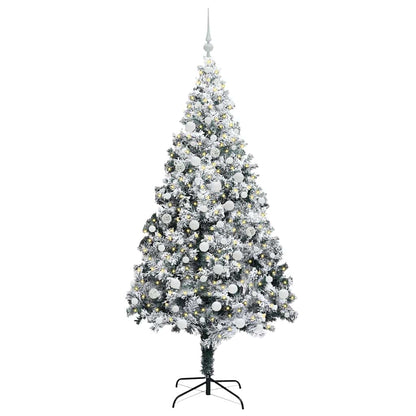 Albero di Natale artificiale con 300 LED Verde 180 cm