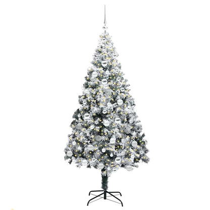 Albero di Natale artificiale con 300 LED Verde 180 cm