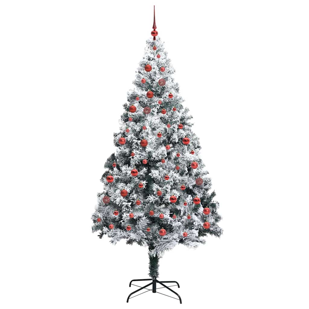 Albero di Natale artificiale con 300 LED Verde 210 cm
