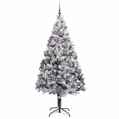 Albero di Natale artificiale con 300 LED Verde 210 cm