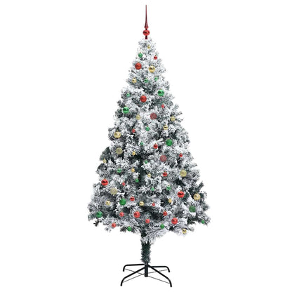 Albero di Natale artificiale con 300 LED Verde 210 cm