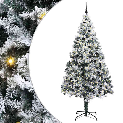Albero di Natale artificiale con 300 LED Verde 240 cm