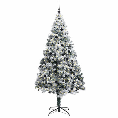 Albero di Natale artificiale con 300 LED Verde 240 cm