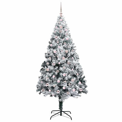 Albero di Natale artificiale con 300 LED Verde 240 cm