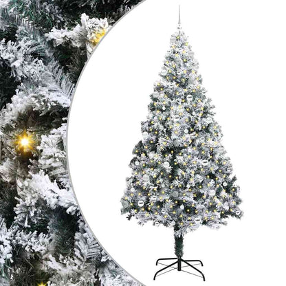 Albero di Natale artificiale con 300 LED Verde 240 cm