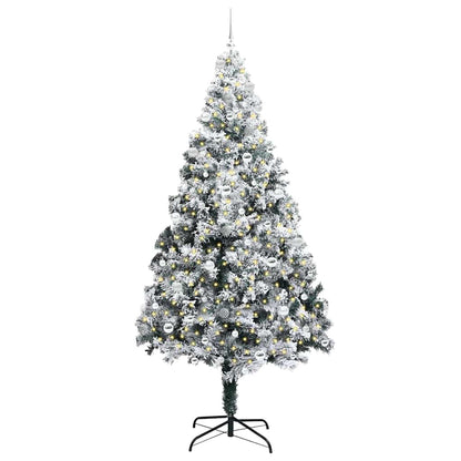Albero di Natale artificiale con 300 LED Verde 240 cm