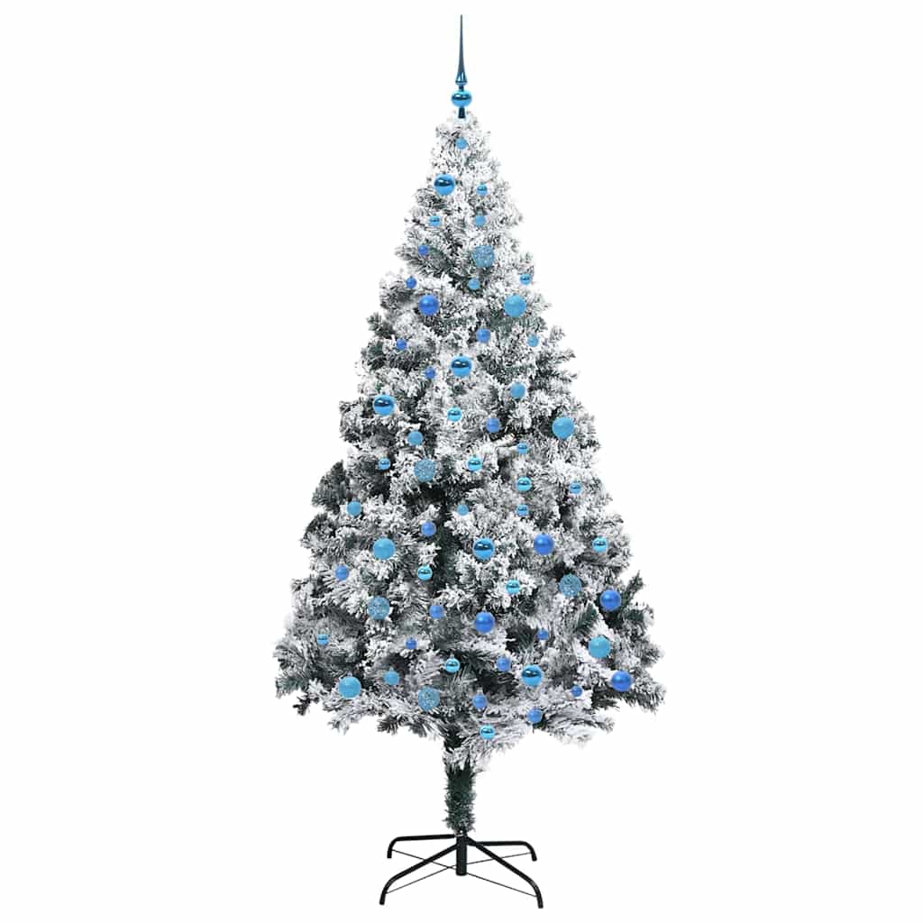 Albero di Natale artificiale con 300 LED Verde 240 cm