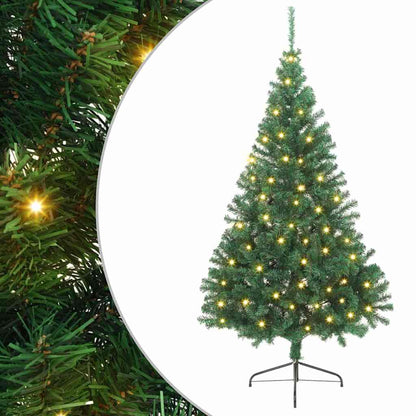 Albero di Natale artificiale con luci integrate Verde 240 cm