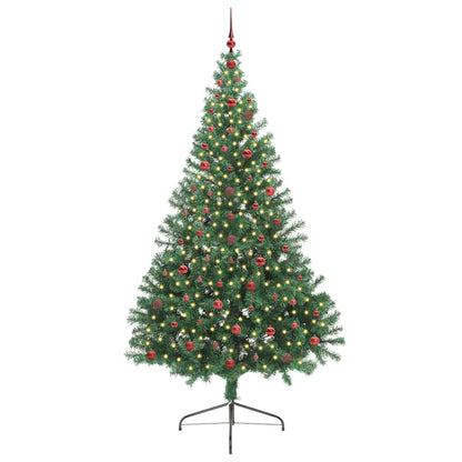 Albero di Natale artificiale con luci integrate Verde 240 cm