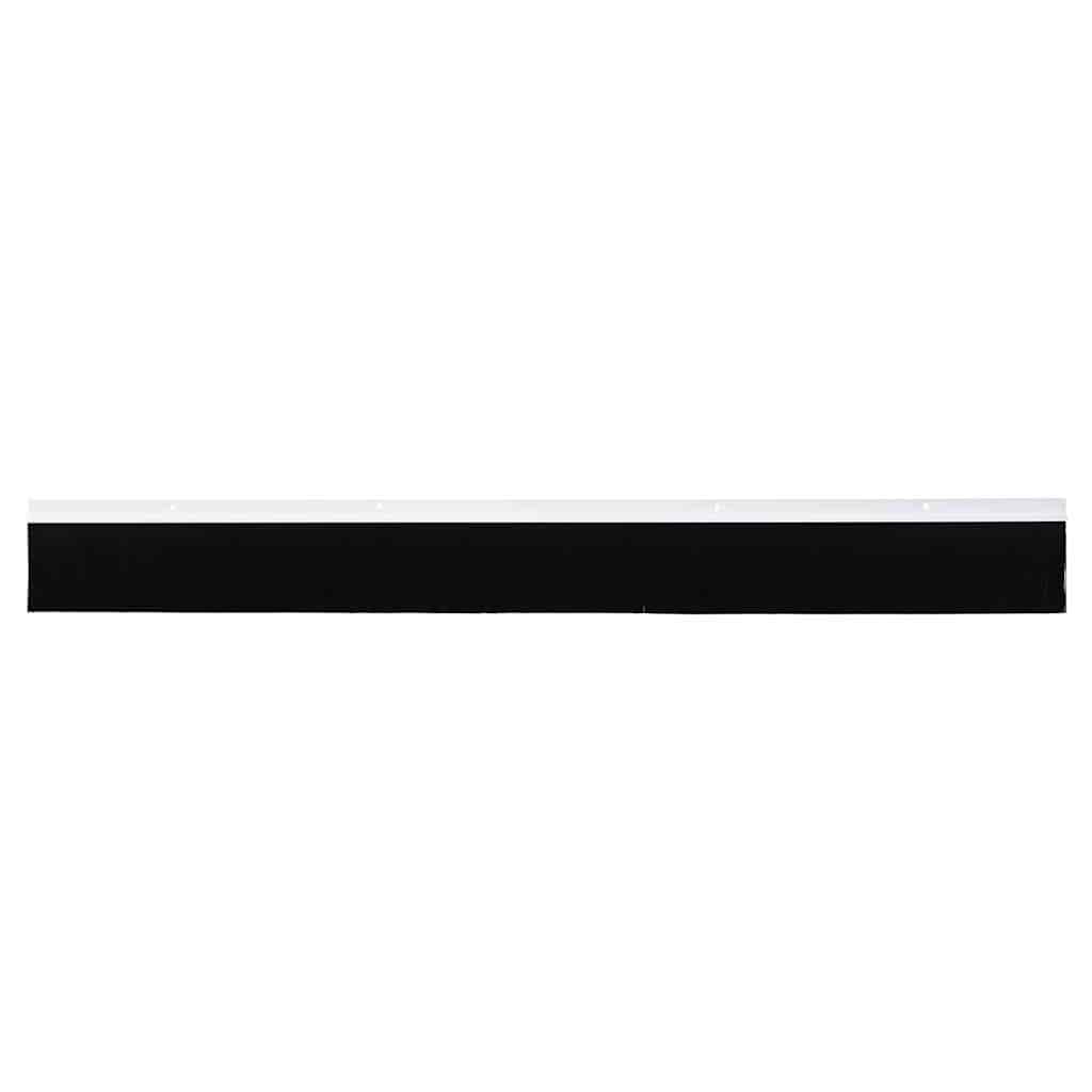 Spazzole per porte a vite 6 pcs Bianco 100 cm Lega di alluminio | homemem39