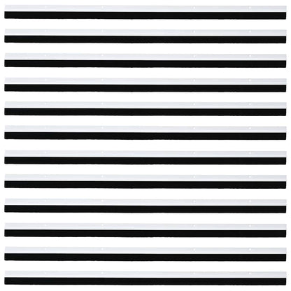 Spazzole per porte a vite 12 pcs Bianco 100 cm | homemem39