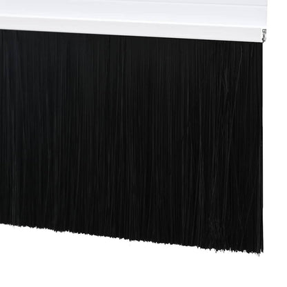 Spazzole per porte a vite 12 pcs Bianco 100 cm | homemem39