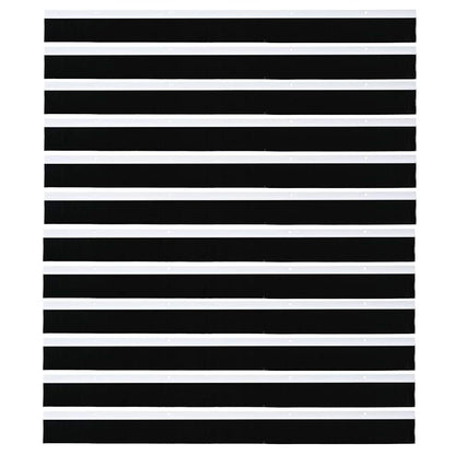 Spazzole per porte a vite 12 pcs Bianco 100 cm | homemem39