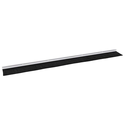 Spazzole per porte a vite 2 pcs Bianco 100 cm Lega di alluminio | homemem39