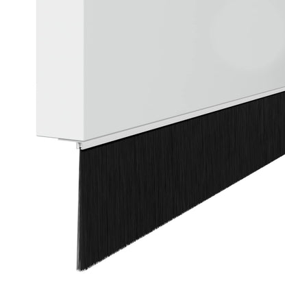 Spazzole per porte a vite 2 pcs Bianco 100 cm Lega di alluminio | homemem39