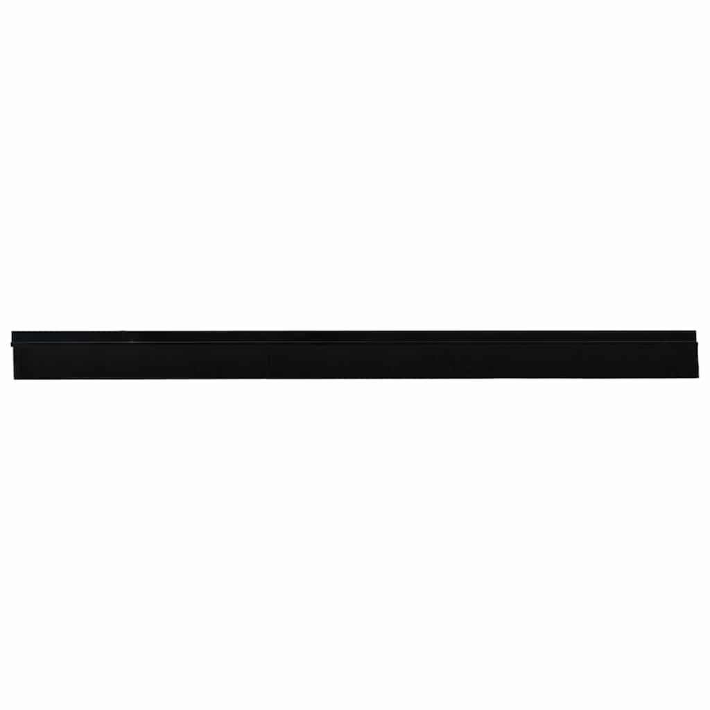 Spazzole per porte autoadesive 2 pcs Nero 100 cm | homemem39