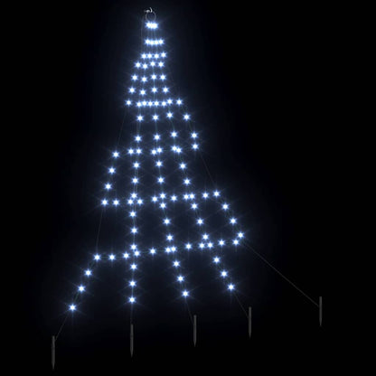 Albero di Natale LED con picchetti per il terreno 182 cm