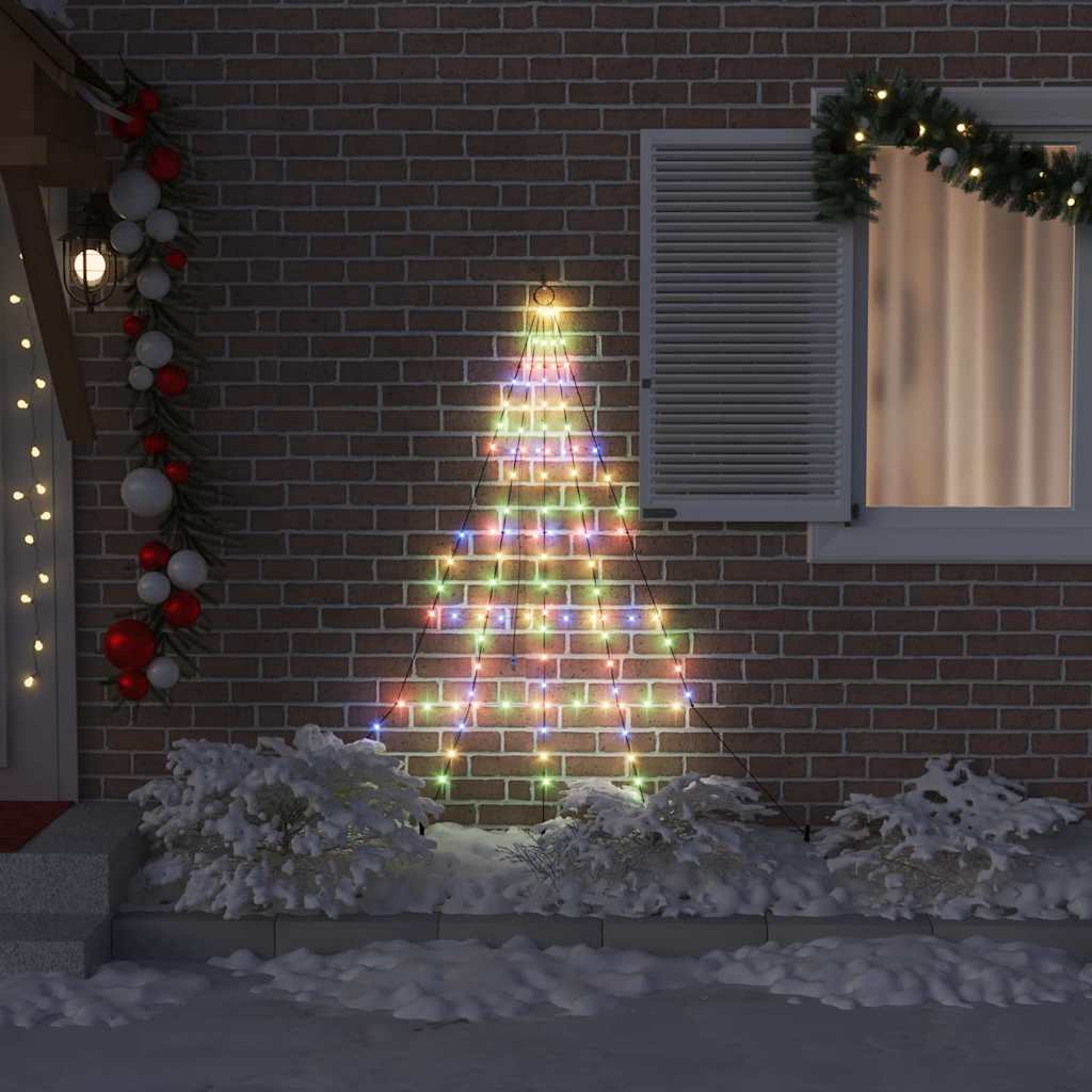 Albero di Natale LED con picchetti per il terreno 182 cm