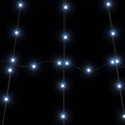 Albero di Natale LED con picchetti per il terreno Bianco freddo