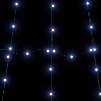 Albero di Natale LED con picchetti per il terreno Blu 500 cm