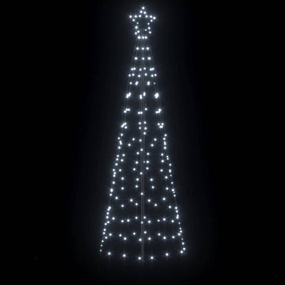 Albero di Natale LED con picchetti per il terreno 250 cm Ferro | homemem39