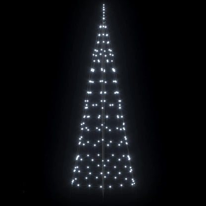 Albero di Natale LED con picchetti per il terreno 250 cm Ferro | homemem39