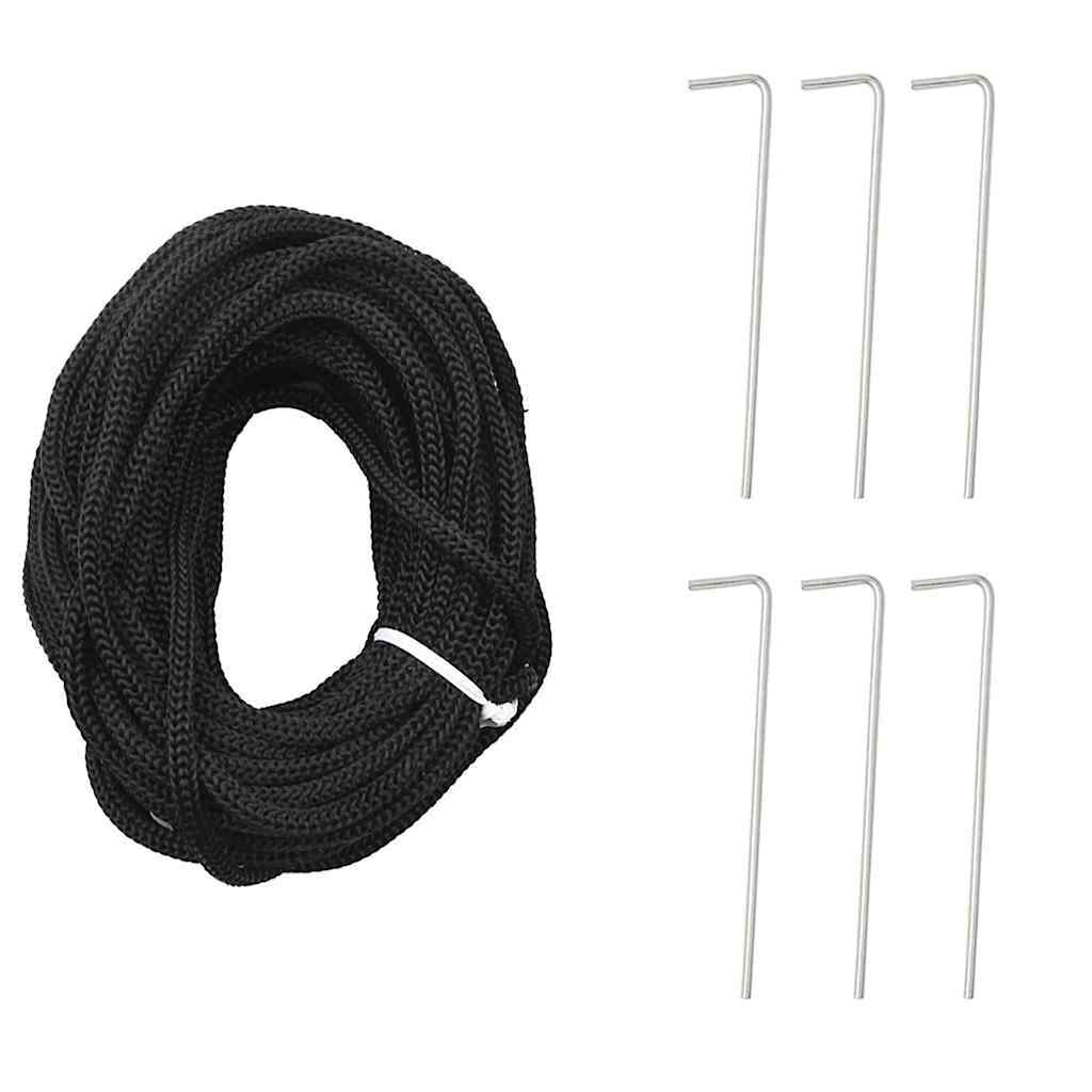 Albero di Natale LED con 390 LED Bianco caldo 250 cm Ferro