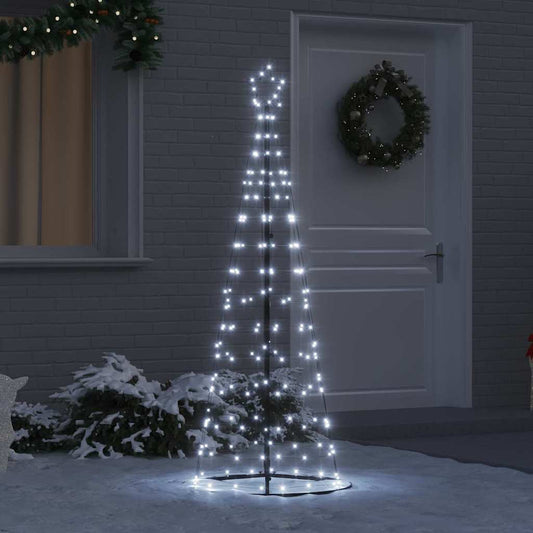 Albero di Natale LED con 390 LED Bianco freddo 250 cm Ferro