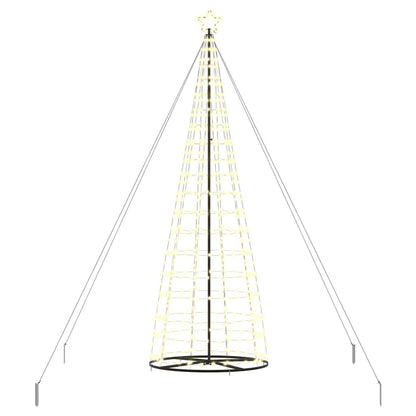 Albero di Natale LED con 800 LED Bianco caldo 400 cm Ferro