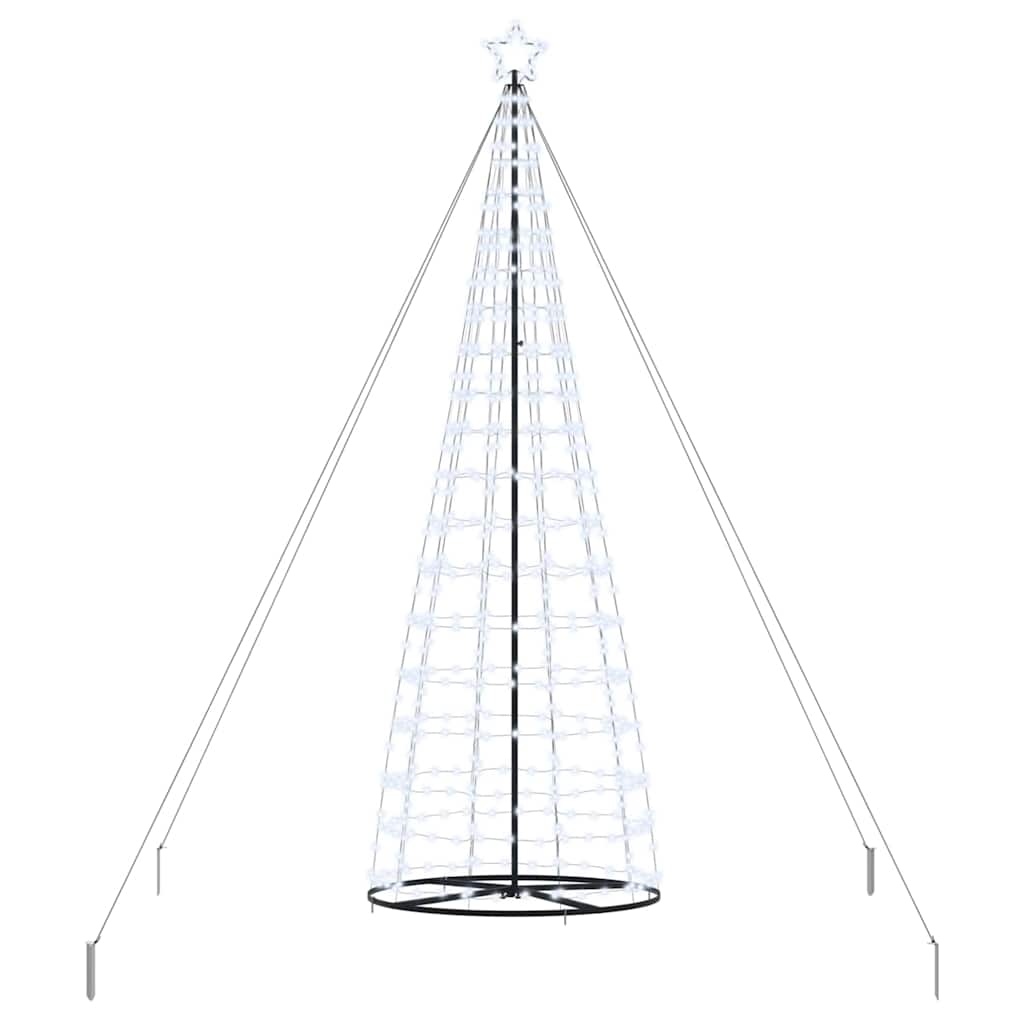 Albero di Natale LED con 800 LED Bianco freddo 400 cm Ferro