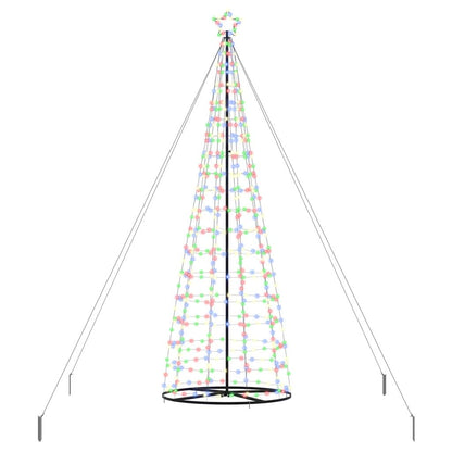 Albero di Natale LED con 800 LED Multicolore 400 cm Ferro