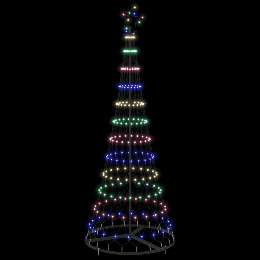 Albero di Natale LED Multicolore 71 x 71 x 184.5 cm Metallo