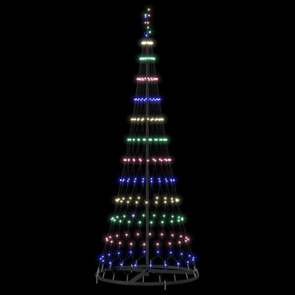 Albero di Natale LED Multicolore 71 x 71 x 184.5 cm Metallo