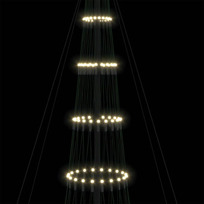 Albero di Natale LED Bianco caldo 138.5 x 138.5 x 399 cm