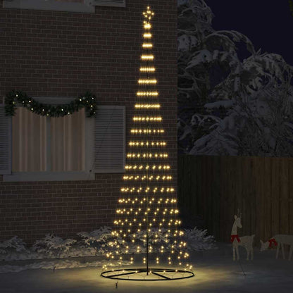 Albero di Natale LED Bianco caldo 138.5 x 138.5 x 399 cm