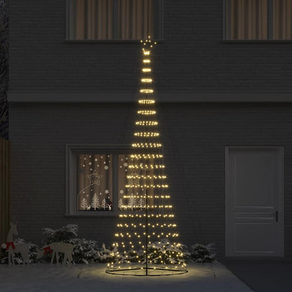Albero di Natale LED Bianco caldo 138.5 x 138.5 x 399 cm