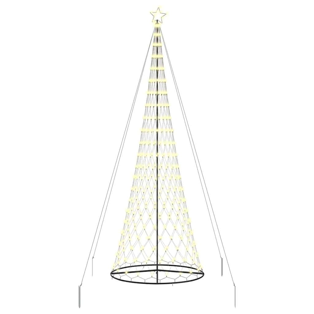 Albero di Natale LED Bianco caldo 138.5 x 138.5 x 399 cm