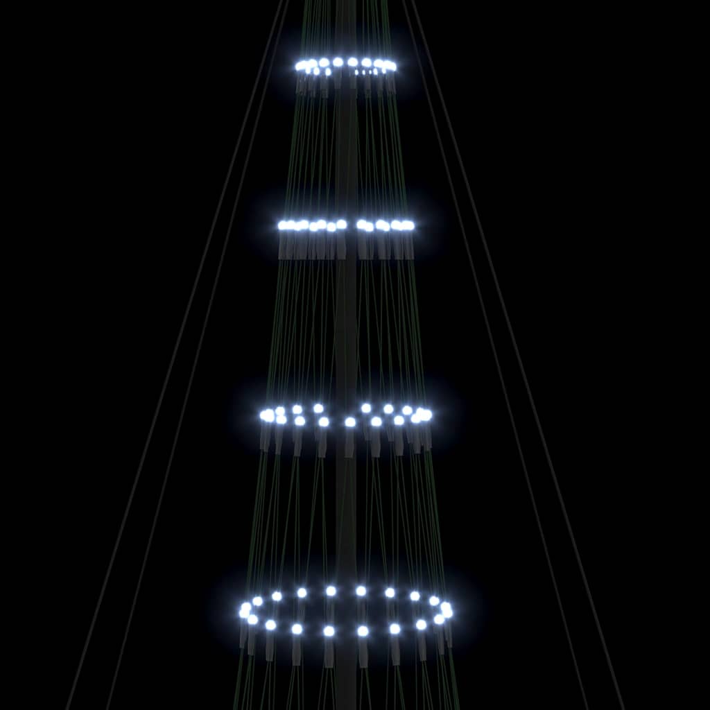 Albero di Natale LED Bianco freddo 138.5 x 138.5 x 399 cm