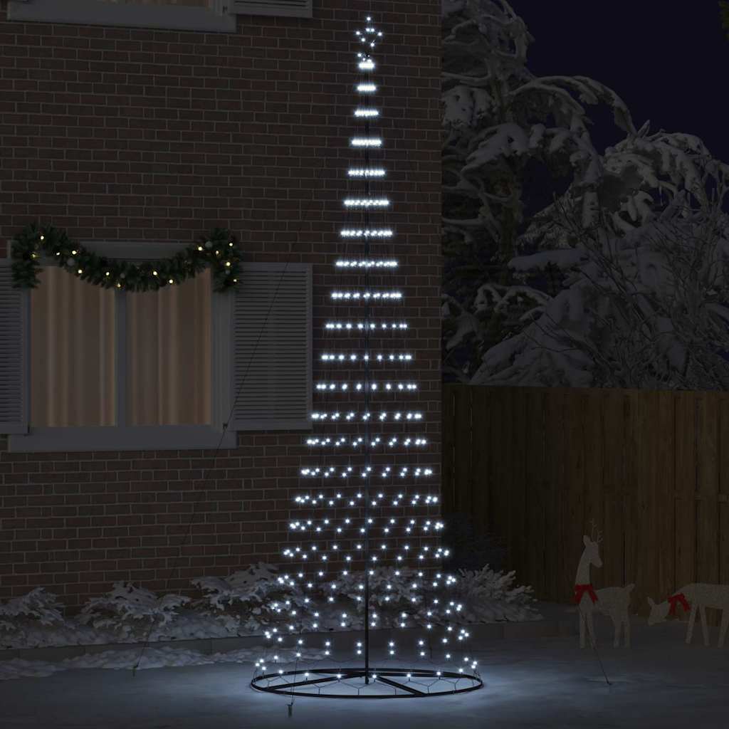 Albero di Natale LED Bianco freddo 138.5 x 138.5 x 399 cm