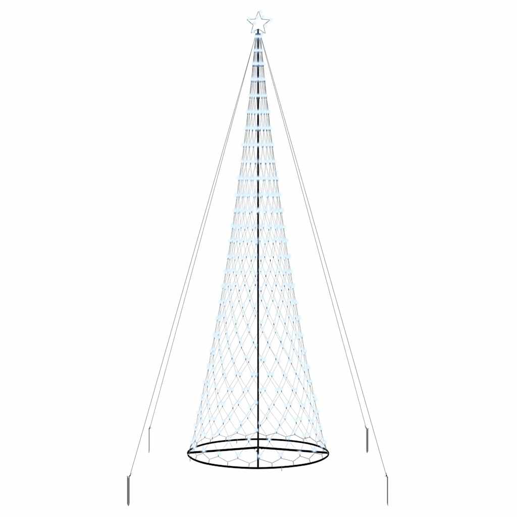 Albero di Natale LED Bianco freddo 138.5 x 138.5 x 399 cm