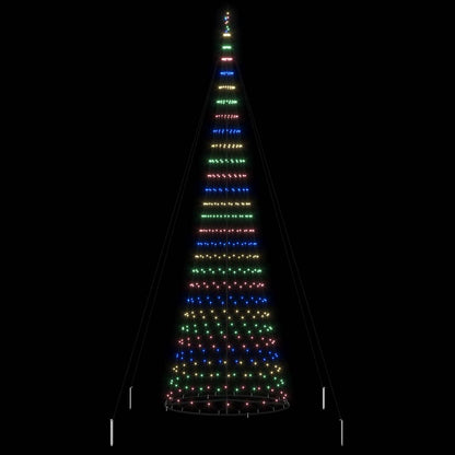 Albero di Natale LED Multicolore 160 x 160 x 500 cm Metallo